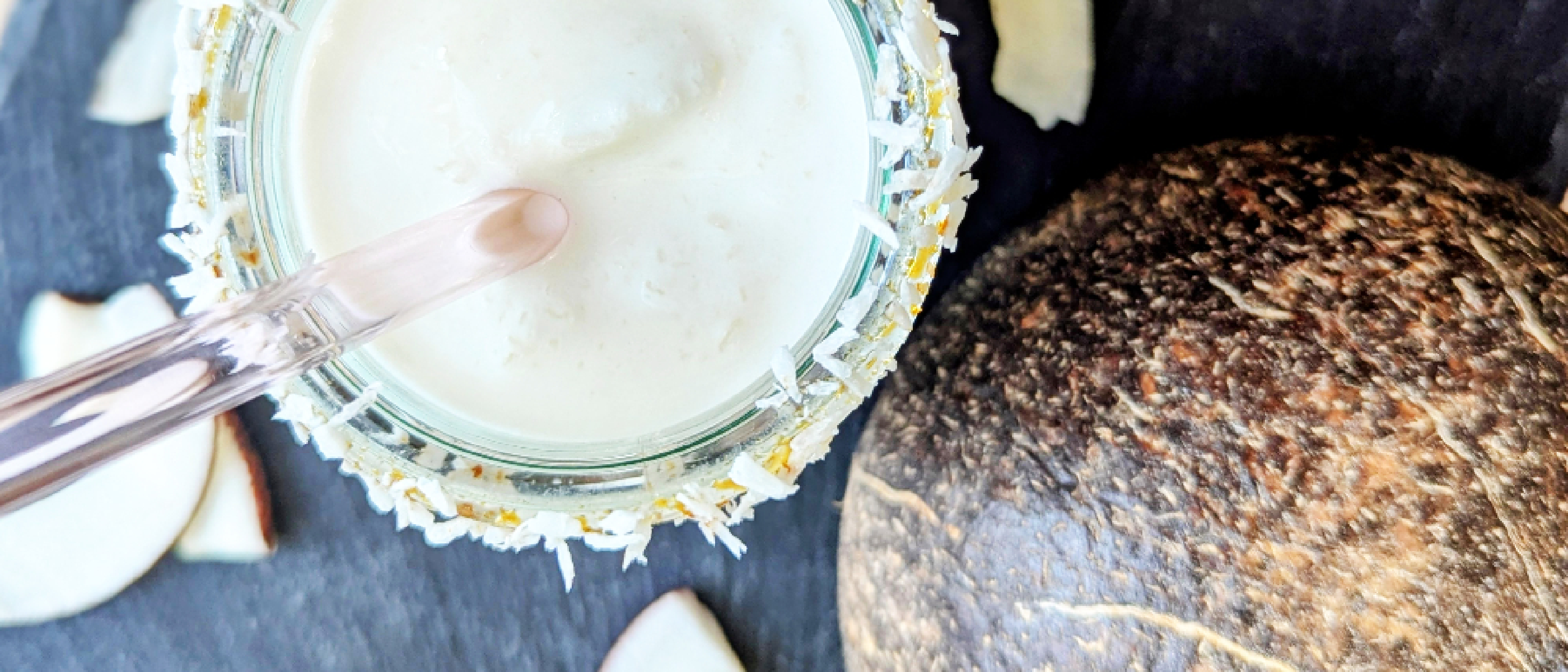 Granizado de Coco Rezept (Geeiste Kokosmilch)