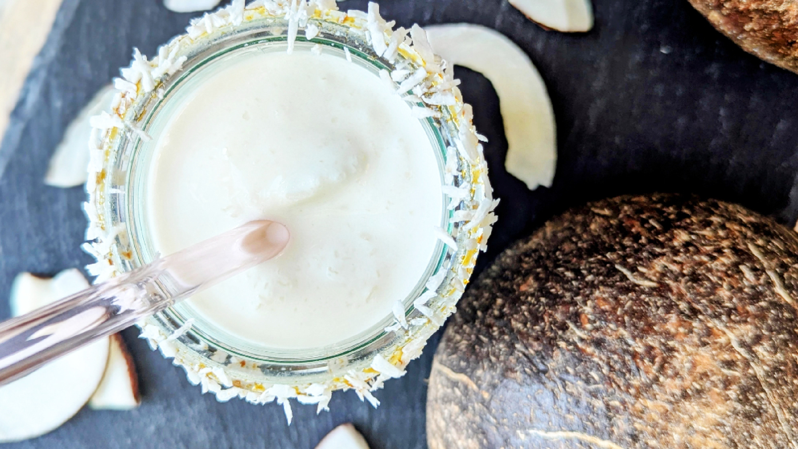Granizado de Coco Rezept (Geeiste Kokosmilch)